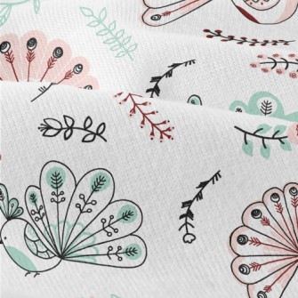 Peacock With Beautiful Tail Modern Jersey