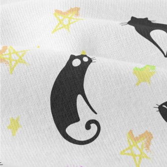 Lazy Black Cat Modern Jersey