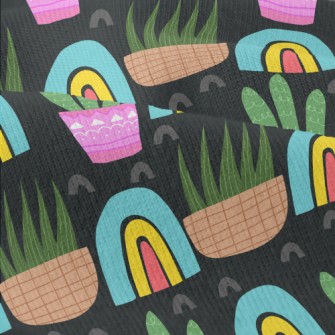 Healing Potted Rainbow Modern Jersey