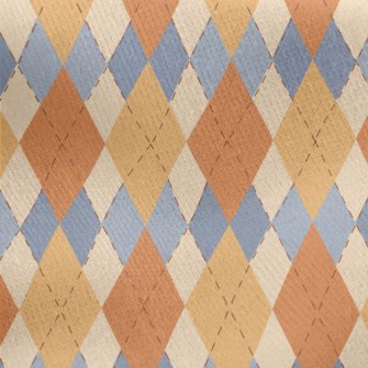 Simple Diamond Jersey Backed Fleece