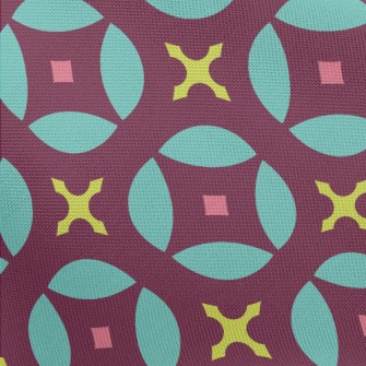 Circle Rhombus Collection Pongee