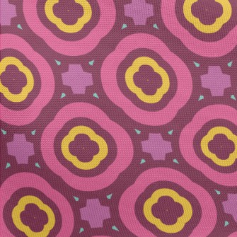 Fantastic Geometric Shapes Pongee