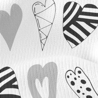 Geometric Heart Stretch Jersey