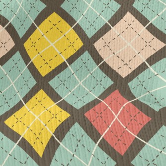 Colorful Diamond Stretch Jersey
