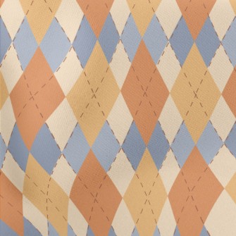 Simple Diamond Lightweight Cotton Poplin