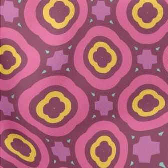 Fantastic Geometric Shapes Lightweight Cotton Poplin