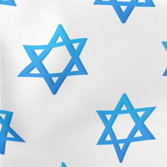 Gradient Hexagonal Star Lightweight Cotton Poplin