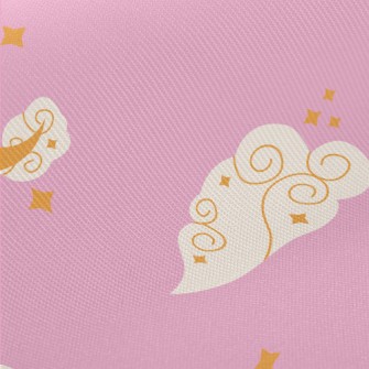 Bay Moon And Clouds Midweight Cotton Poplin