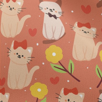 Dating Couple Cat Chiffon