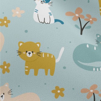 Naughty Little Cat Chiffon