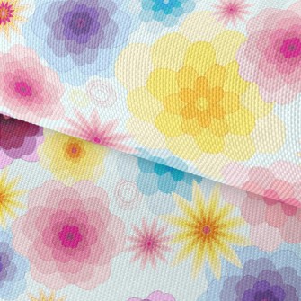 Fantasy Gorgeous Flowers Waterproof Oxford