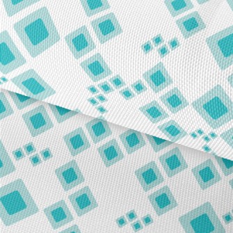 Geometric Size Blocks Waterproof Oxford