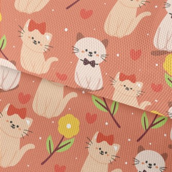 Dating Couple Cat Waterproof Oxford