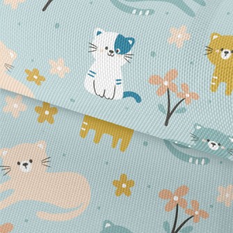 Naughty Little Cat Waterproof Oxford