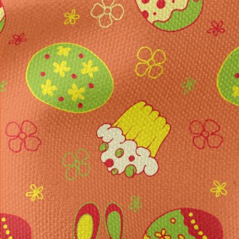 Easter Egg Bunny Waterproof Canvas
