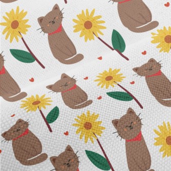 Sunflower Cat Performance Linen