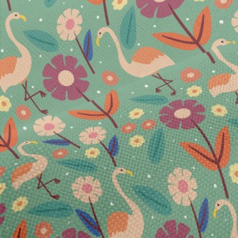 Large Flamingo Performance Linen