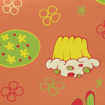 Easter Egg Bunny Twill
