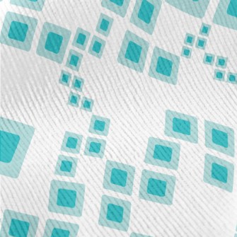 Geometric Size Blocks Standard Corduroy