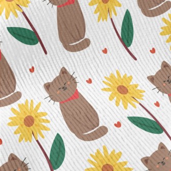 Sunflower Cat Standard Corduroy