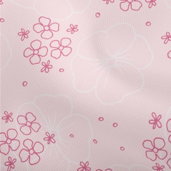 Cute Pink Flowers Dobby