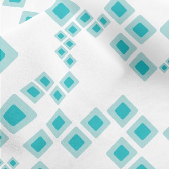 Geometric Size Blocks Micro Fleece