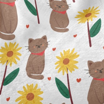 Sunflower Cat Minky
