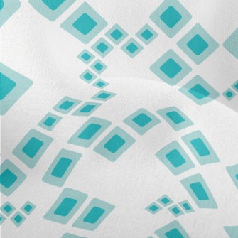 Geometric Size Blocks Lightweight Performance Linen