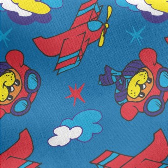 Handsome Bear Pilot Jersey Backed Fleece