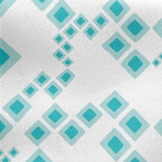Geometric Size Blocks Jersey Backed Fleece