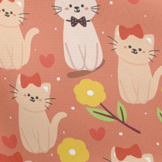 Dating Couple Cat Pongee