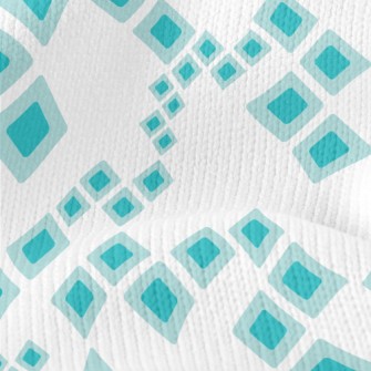Geometric Size Blocks Stretch Jersey