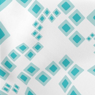 Geometric Size Blocks Lightweight Cotton Poplin