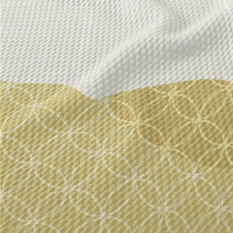 Japanese Retro Clouds Birdseye Piqué