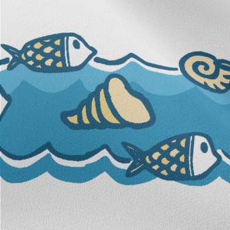 Shells And Fish Chiffon