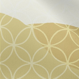 Japanese Retro Clouds Chiffon