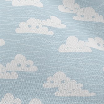 Cute Expression Clouds Chiffon