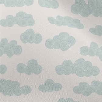 Circle Texture Clouds Chiffon