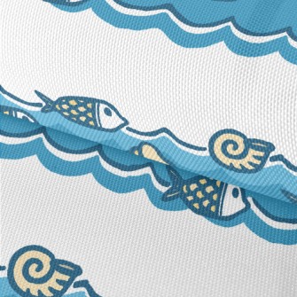 Shells And Fish Waterproof Oxford