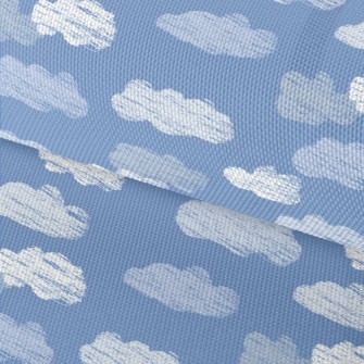 Hand Drawn Cloud Doodles Waterproof Oxford