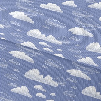 Abstract Cloud Painting Waterproof Oxford