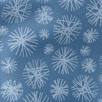 Line Pattern Round Waterproof Canvas
