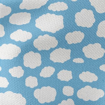 Blue Sky And White Clouds Waterproof Canvas