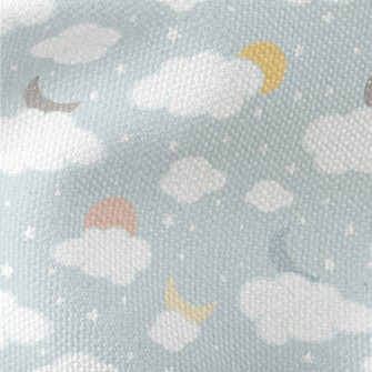 Colorful Hand Drawn Moon Waterproof Canvas