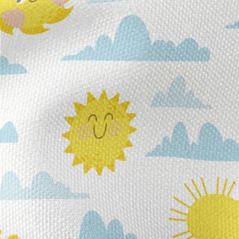 Happy Cute Sun Waterproof Canvas