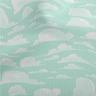 Cute Cartoon Sky Athletic Mesh Flat Back