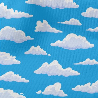 Fluffy Cartoon Clouds Terry