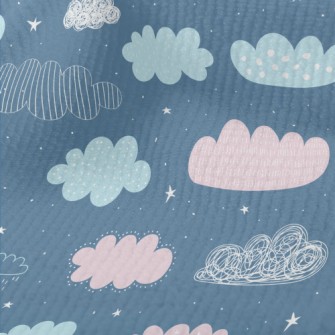 Hand Drawn Doodle Clouds Terry