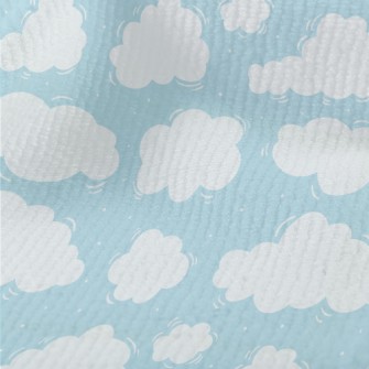 Cute Fluffy Clouds Terry