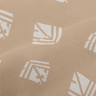 Mottled Diamond Pattern Performance Linen